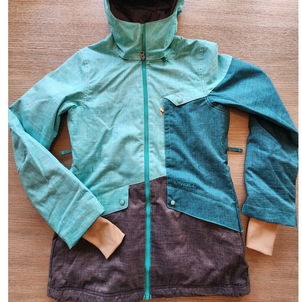 ONeill Freedom Series Womens Snowboarding Ski Jacket Colorblock Gorpcore Winter